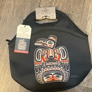 Oscardo handbag/lunch bag by Andy Everson.